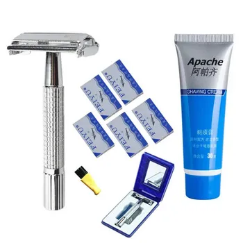 Shaver Stainless Steel Shave 2020 Double-Sided Blew Open Fine Hair Blades Old-Fashioned Scraping Manual Shaver Spin
Shaver Stainless Steel Shave 2020 Double-Sided Blew Open Fine Hair Blades Old-Fashioned Scraping Manual Shaver Spin