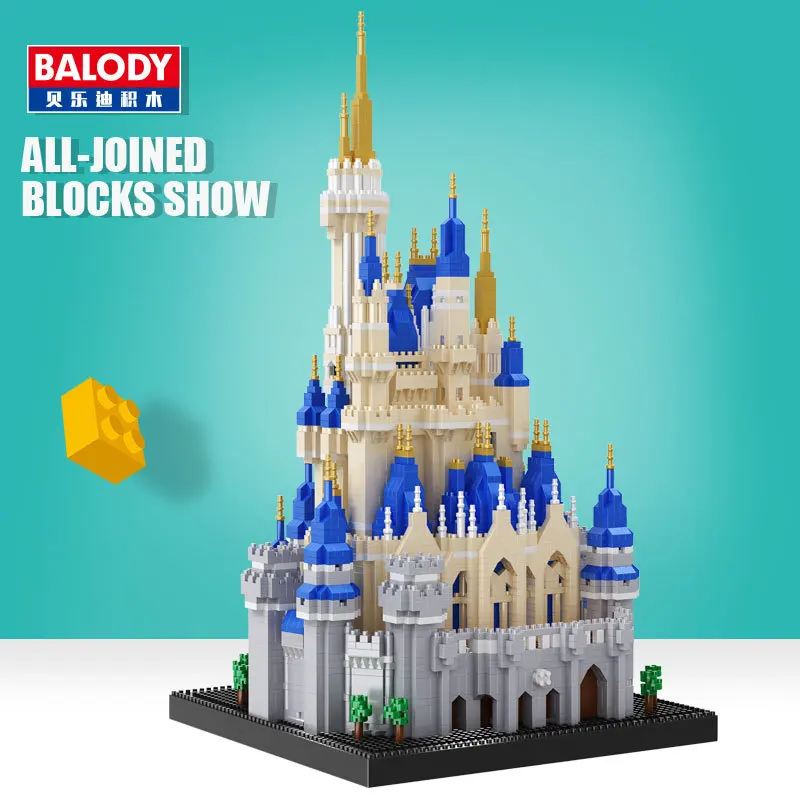 World Famous Architecture Series Royal Big Castle Model Micro Diamond Mini Set Building Blocks Toys For Children CHristmas Gifts
World Famous Architecture Series Royal Big Castle Model Micro Diamond Mini Set Building Blocks Toys For Children CHristmas Gifts