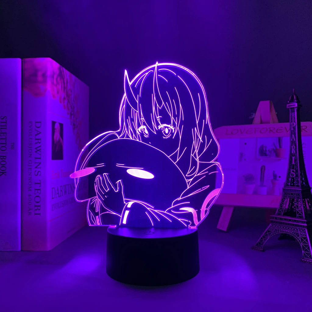 Anime Led Night Light That Time I Got Reincarnated As A Slime Shuna for Kids Room Decor Slime Isekai 3d Led Lamp Manga TenSura
Anime Led Night Light That Time I Got Reincarnated As A Slime Shuna for Kids Room Decor Slime Isekai 3d Led Lamp Manga TenSura