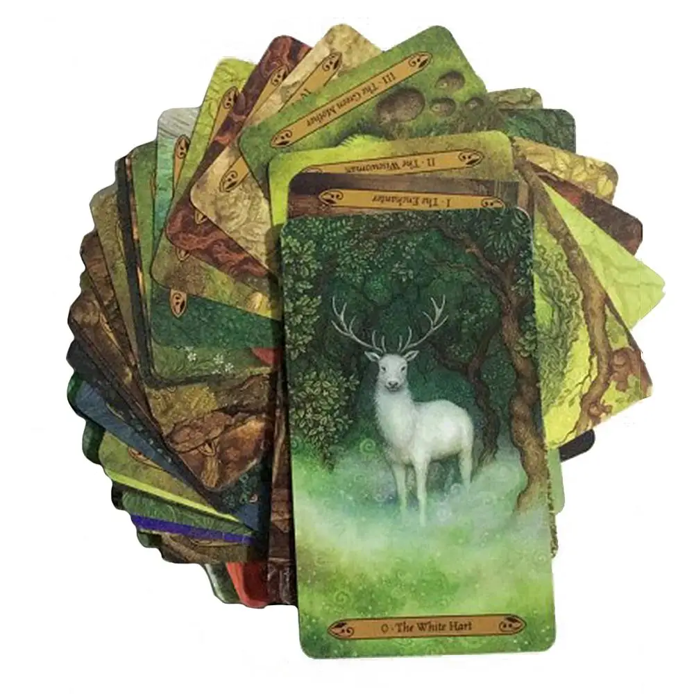 NEW Hot 78 Sheets Forest Of Enchantment Oracle Card Tarot Cards Friend Party Table Game Cards Hot Sale Deck Game Tarot Cards
NEW Hot 78 Sheets Forest Of Enchantment Oracle Card Tarot Cards Friend Party Table Game Cards Hot Sale Deck Game Tarot Cards