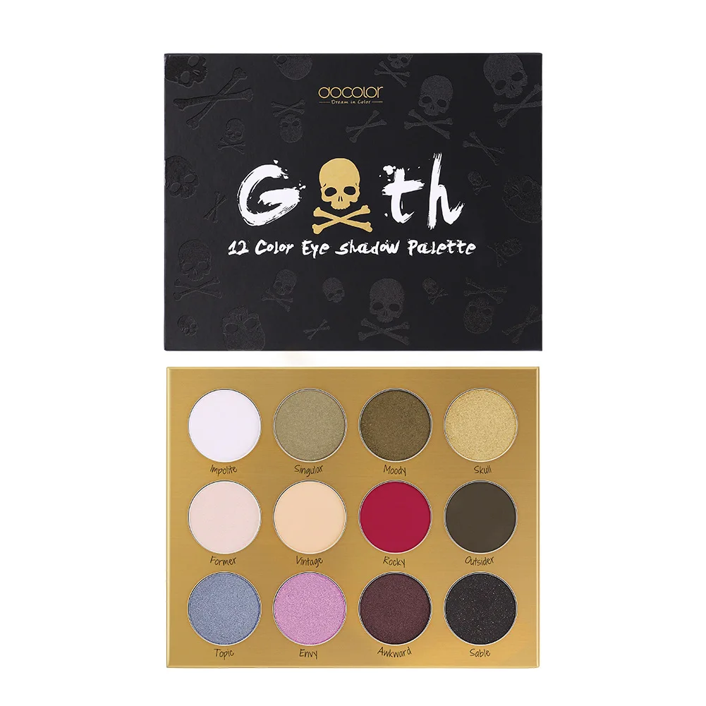 Docolor 12-Color Eyeshadow Compact Makeup INS Celebrity Style Earth Color Dumb Pearl Color Cross Border New Products Hot Selling
Docolor 12-Color Eyeshadow Compact Makeup INS Celebrity Style Earth Color Dumb Pearl Color Cross Border New Products Hot Selling