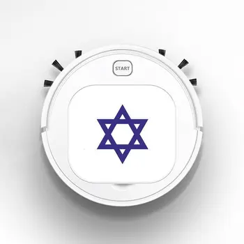 Auto USB Sweeping 1800Pa Multifunction Smart Robot Vacuum Cleaner Dry Wet Floor Cleaner Star Of David Styling
Auto USB Sweeping 1800Pa Multifunction Smart Robot Vacuum Cleaner Dry Wet Floor Cleaner Star Of David Styling