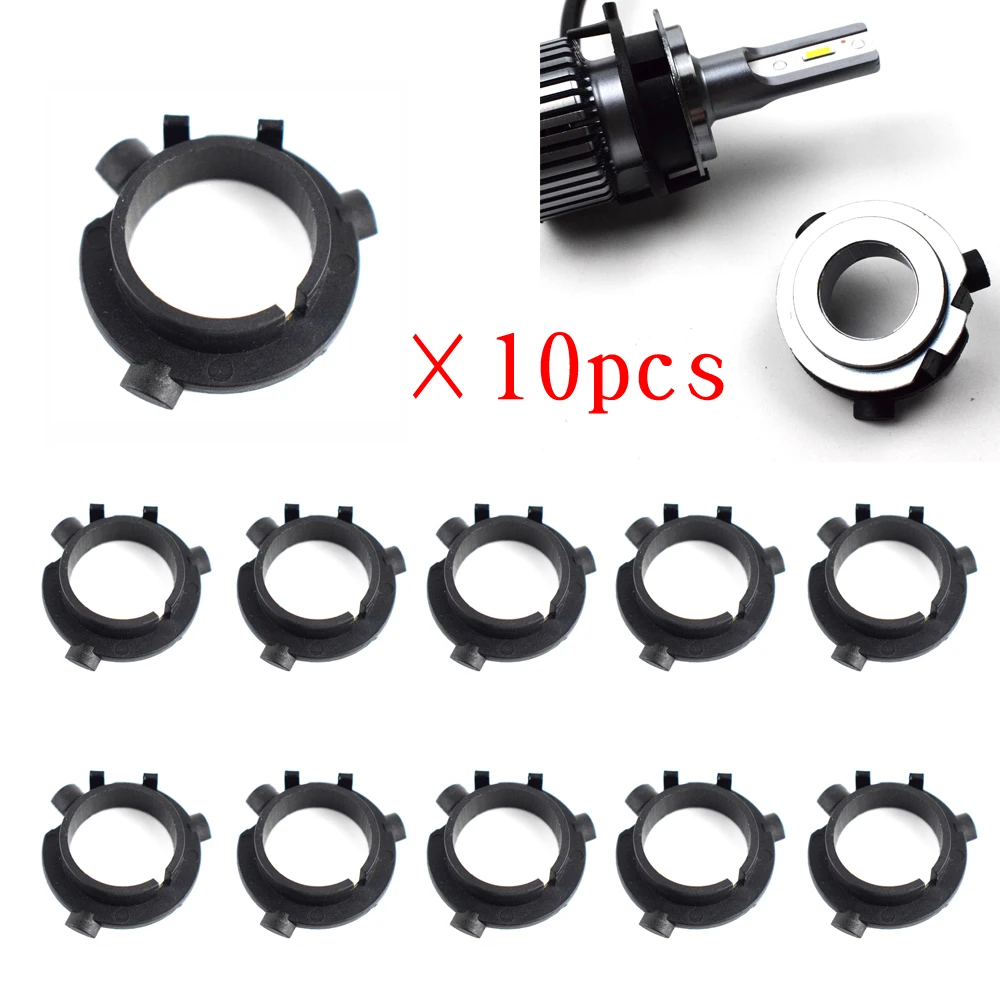 

10Pcs H7 Bulb Socket Holder Lamp Base For Hyundai Sonata(2009-2017) Tucson Veloster Genesis Coupe Veracruz Fei Si D106B