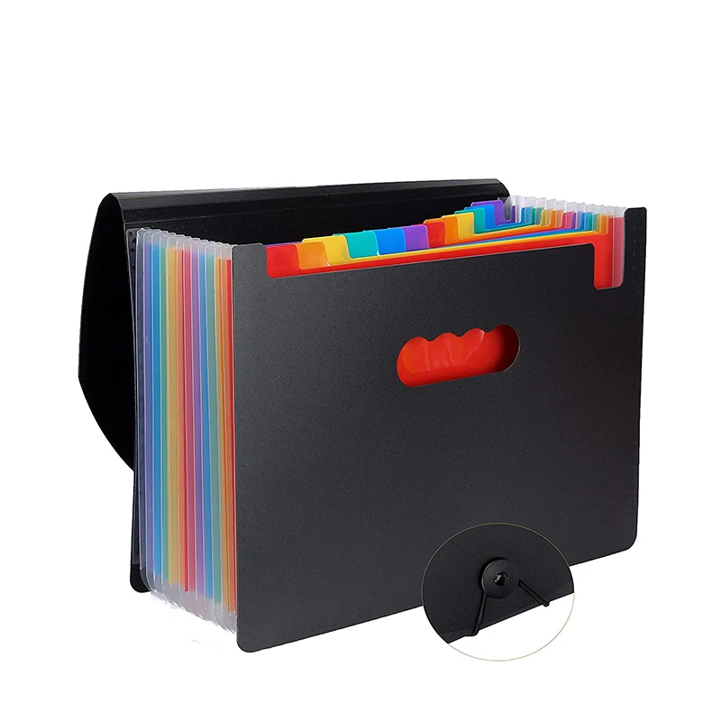 Expanding File Folder A4 Letter Size Portable Document Holder with 12 Pockets Black Filing Folders Desk Storage Accordion File
Expanding File Folder A4 Letter Size Portable Document Holder with 12 Pockets Black Filing Folders Desk Storage Accordion File