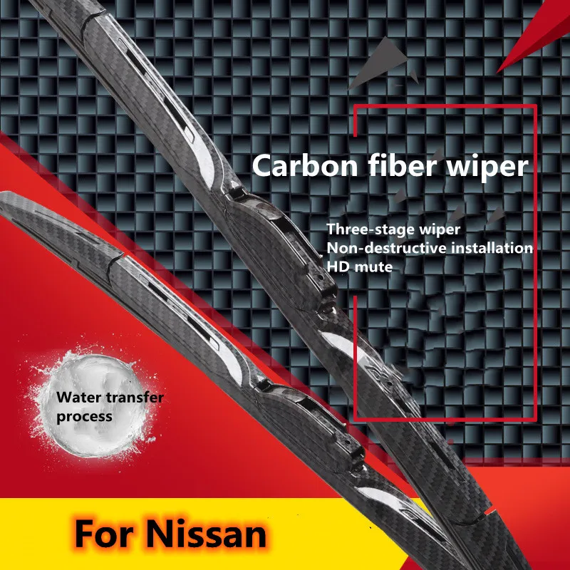 For Nissan TIIDA Sunny Livana Geniss QASHQAI teana bluebird Upgrade and modification carbon fiber wiper exterior accessories
For Nissan TIIDA Sunny Livana Geniss QASHQAI teana bluebird Upgrade and modification carbon fiber wiper exterior accessories