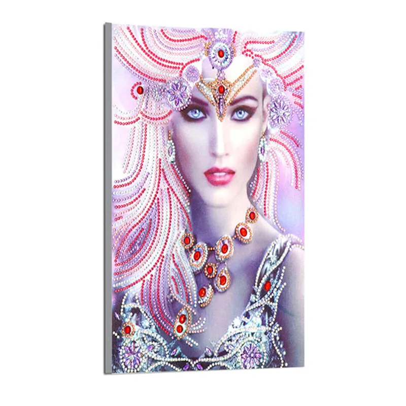 Shaped Diamond Painting Classical Beauty Embroidery Character Picture Mosaic Cross Stitch Crystal Decoration | Дом и сад