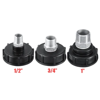 1pc IBC Hose Adapter Reducer Connector S60X6 To Tap 1/2" 3/4" 1" Replacement Valve Fitting Parts For Garden Water Tank
1pc IBC Hose Adapter Reducer Connector S60X6 To Tap 1/2" 3/4" 1" Replacement Valve Fitting Parts For Garden Water Tank