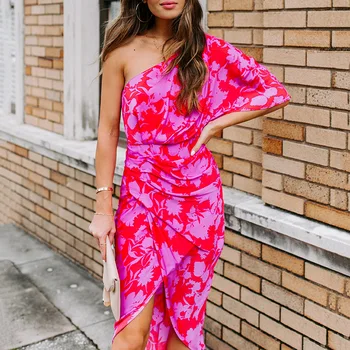 2020 spring and summer new explosive version was thin and sexy slim oblique open-back printed dress sexy dress plus size dress
2020 spring and summer new explosive version was thin and sexy slim oblique open-back printed dress sexy dress plus size dress