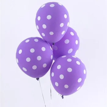 Polka dot balloons 50pcs / lot12 inch 2.8 g round latex helium ballon wedding decoration birthday party balloon baby shower 
Polka dot balloons 50pcs / lot12 inch 2.8 g round latex helium ballon wedding decoration birthday party balloon baby shower