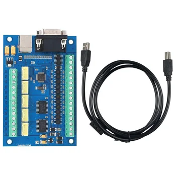 Tool With CD DIY 5 Axis Stepper CNC USB Driver Breakout Board Interface 12-24V Small Motion Control Card Engraving Machine Parts
Tool With CD DIY 5 Axis Stepper CNC USB Driver Breakout Board Interface 12-24V Small Motion Control Card Engraving Machine Parts