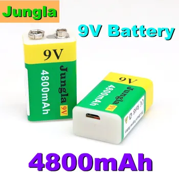 High capacity USB Battery 9V 4800mAh Li-ion Rechargeable Battery USB lithium battery for Toy Remote Control drop shipping
High capacity USB Battery 9V 4800mAh Li-ion Rechargeable Battery USB lithium battery for Toy Remote Control drop shipping