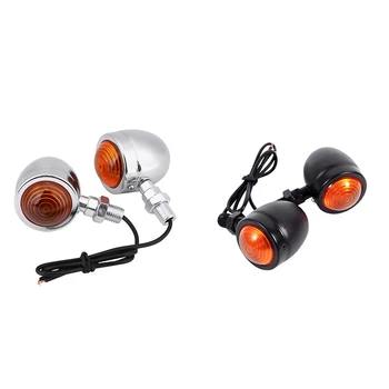 1 Pair Motorcycle Turn Signal Indicator Light Amber Motorbike Blinker Headlight 12V Indicator Lamp
1 Pair Motorcycle Turn Signal Indicator Light Amber Motorbike Blinker Headlight 12V Indicator Lamp