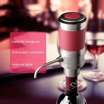 Fast Decanter Electronic Decanter Wine Appliance Decanter Wine Pourer Pump Style Cider Appliance Wine Aerator Wine Accessories
Fast Decanter Electronic Decanter Wine Appliance Decanter Wine Pourer Pump Style Cider Appliance Wine Aerator Wine Accessories