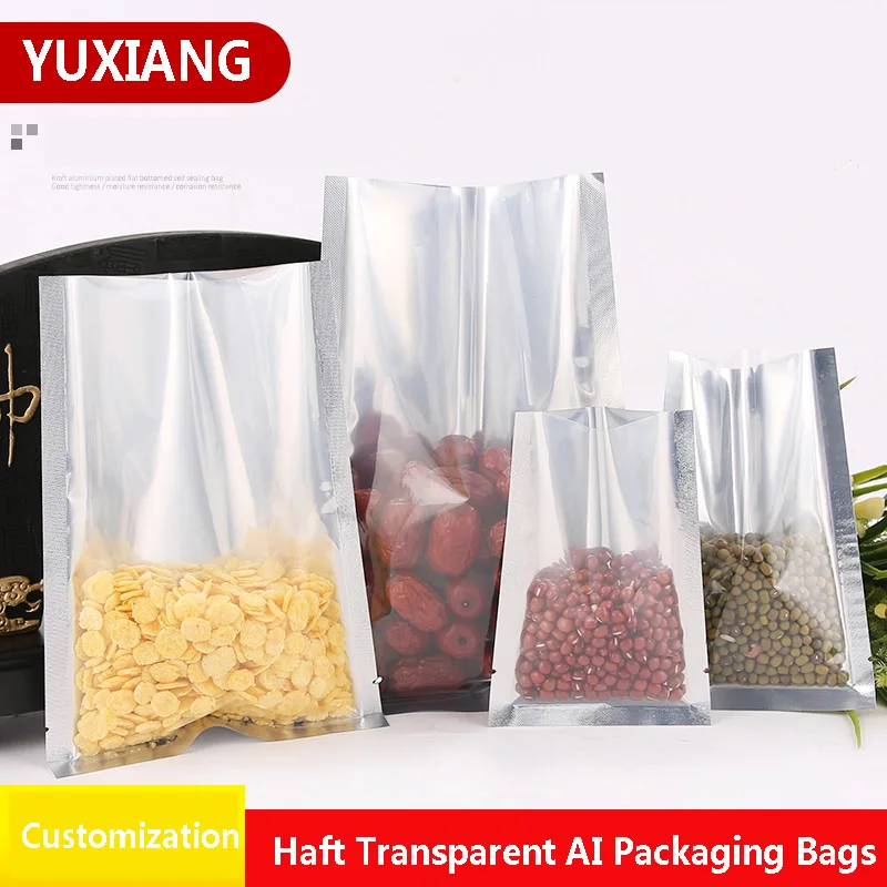 AI Foil Полупрозрачные плоские Упаковочные пакеты Yin и Y из Zip Lock для пищевого вакуума с печатью логотипа на заказ 
AI Foil Полупрозрачные плоские Упаковочные пакеты Yin и Y из Zip Lock для пищевого вакуума с печатью логотипа на заказ