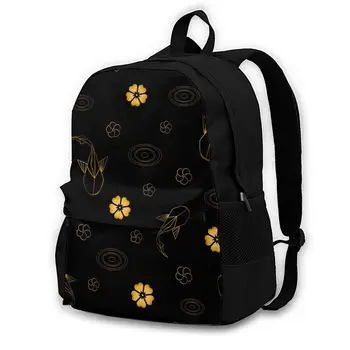Men WomenGold Fish Circles On The Water And Flowers Backpack Students High Middle School Bags For Laptop Travel Backpacks
Men WomenGold Fish Circles On The Water And Flowers Backpack Students High Middle School Bags For Laptop Travel Backpacks