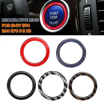 Engine Start Button Trim Carbon Fiber Ring Power Switch Start Stop Button Trim For BMW E90 E60 E70 3 Series 5 Series X5
Engine Start Button Trim Carbon Fiber Ring Power Switch Start Stop Button Trim For BMW E90 E60 E70 3 Series 5 Series X5