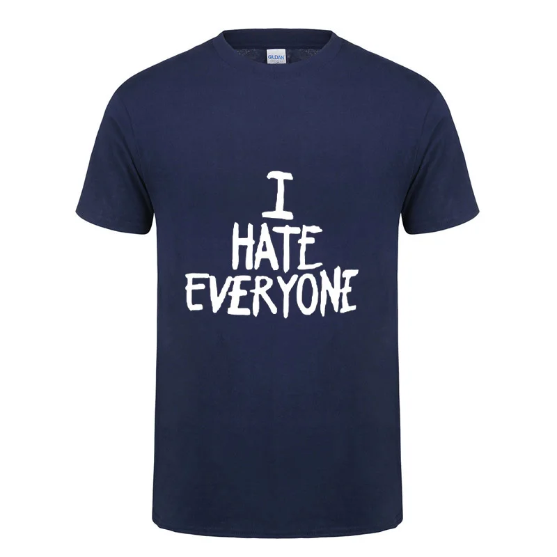 I HATE EVERYONE Sarcastic Fashion T Shirt Men Male Summer Plus Size Short Sleeve Round Neck Cotton Harajuku T-Shirt Tee Tops
I HATE EVERYONE Sarcastic Fashion T Shirt Men Male Summer Plus Size Short Sleeve Round Neck Cotton Harajuku T-Shirt Tee Tops