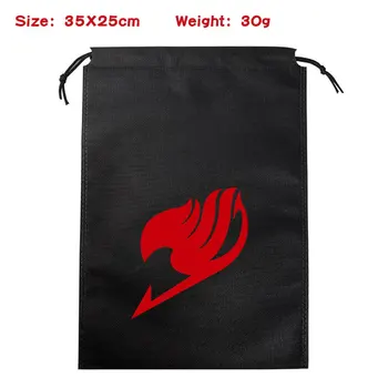 Fairy Tail Cosplay Props Student Drawstring Bags Non-Woven Fabric Accessories Storage Bag Gift
Fairy Tail Cosplay Props Student Drawstring Bags Non-Woven Fabric Accessories Storage Bag Gift