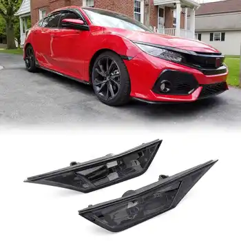 2Pcs Side Marker Light Smoked Black Fits 16-20 Smoke Front Bumper Reflector Side Marker Lights Lamps Car External Lights 
2Pcs Side Marker Light Smoked Black Fits 16-20 Smoke Front Bumper Reflector Side Marker Lights Lamps Car External Lights