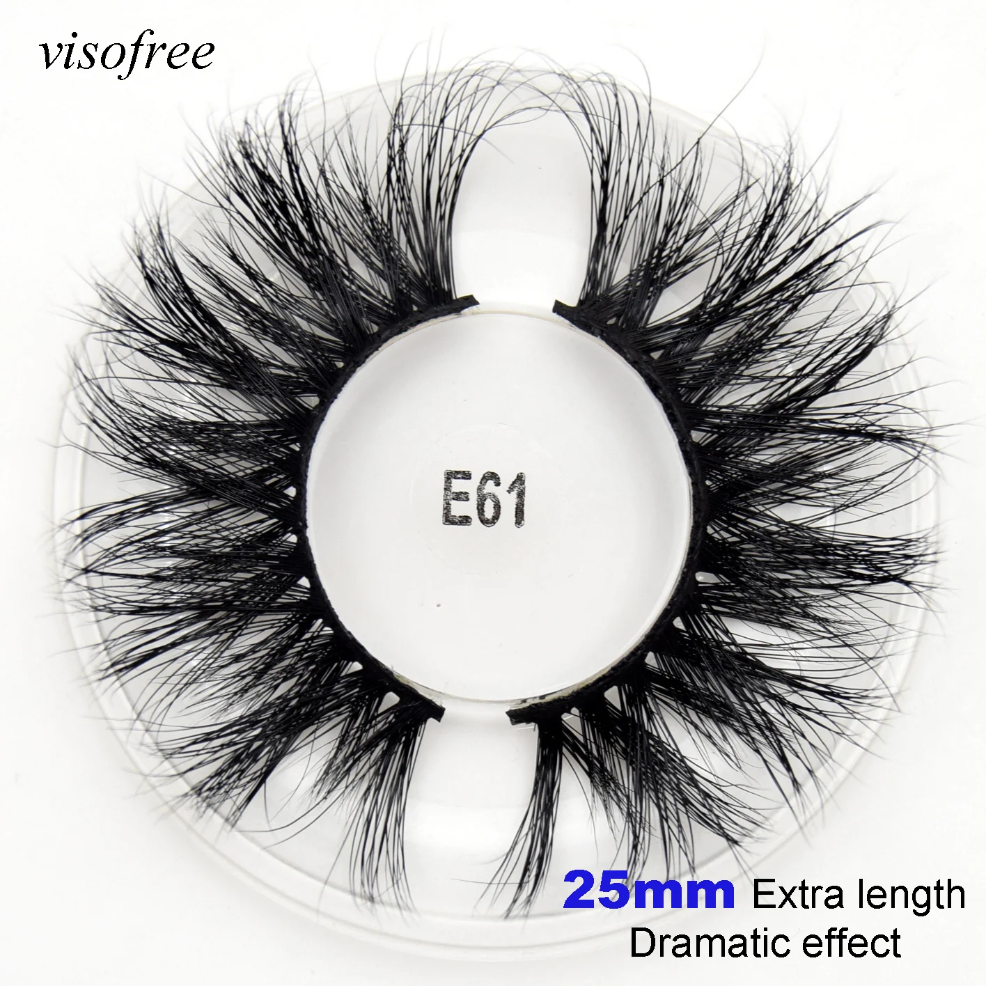 Visofree Mink Eyelashes 25mm Lashes Messy Cross Long Dramatic 5D Lash 100% Real Mink Lashes Wholesale lashes with box E61
Visofree Mink Eyelashes 25mm Lashes Messy Cross Long Dramatic 5D Lash 100% Real Mink Lashes Wholesale lashes with box E61