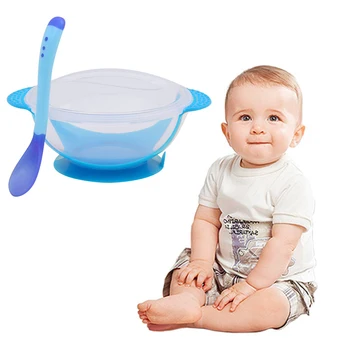 Temperature Sensing Feeding Spoon Tray Suction Cup Baby Dinnerware SetTemperature Sensing Spoon Baby Feeding Bowl
Temperature Sensing Feeding Spoon Tray Suction Cup Baby Dinnerware SetTemperature Sensing Spoon Baby Feeding Bowl