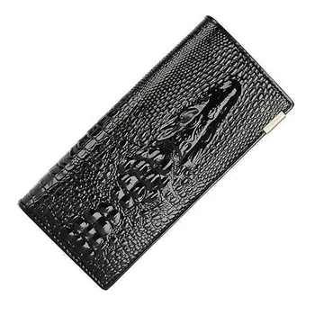 2020 Fashion Wallet Long Wallet Ladies Wallet Casual Wallet Leather 3D Embossed Crocodile Pattern Unisex Wallet 
2020 Fashion Wallet Long Wallet Ladies Wallet Casual Wallet Leather 3D Embossed Crocodile Pattern Unisex Wallet