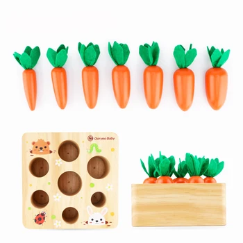 Pull Carrot Game Montessori Entertainment Early Children Development Compatible Lepining Duplo Building Blocks Wooden Toy Gift
Pull Carrot Game Montessori Entertainment Early Children Development Compatible Lepining Duplo Building Blocks Wooden Toy Gift