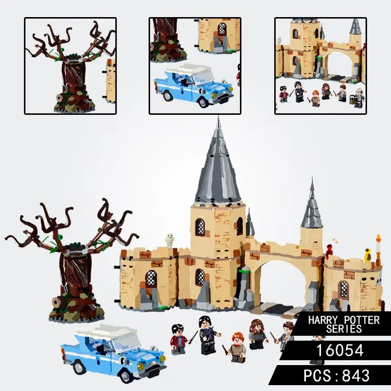 Compatible Legoing Harry Magic Potters Movies Hogwarts Clock Castle Tower Harri Great Whomping Hall Willow Set toys for children
Compatible Legoing Harry Magic Potters Movies Hogwarts Clock Castle Tower Harri Great Whomping Hall Willow Set toys for children