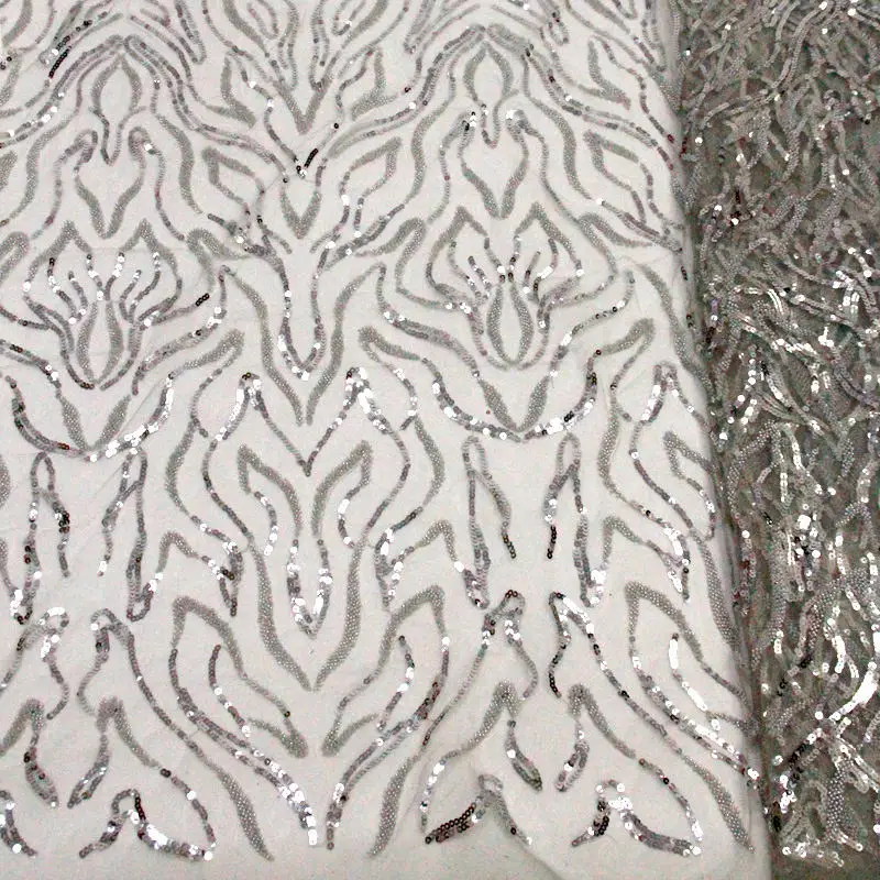 2019 High Quality African Lace Fabric Grey French Net Embroidery Sequins Tulle Lace Fabric For Party dress 15 yards /lot DG720 
2019 High Quality African Lace Fabric Grey French Net Embroidery Sequins Tulle Lace Fabric For Party dress 15 yards /lot DG720