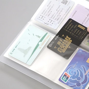240 Slots Transparent PP Cover Business Card Book Large Capacity ID Holders Ticket Collection Clip O21 20 Dropshipping 
240 Slots Transparent PP Cover Business Card Book Large Capacity ID Holders Ticket Collection Clip O21 20 Dropshipping