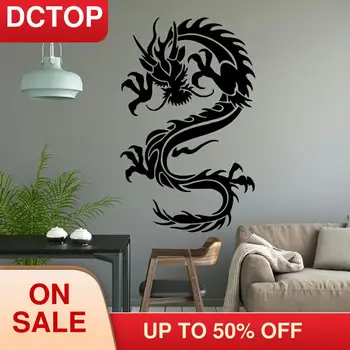 Chinese Style Home Decor Dragon Wall Stickers Adhesive Removable PVC Material Design Decal for Living Room Modern Animal
Chinese Style Home Decor Dragon Wall Stickers Adhesive Removable PVC Material Design Decal for Living Room Modern Animal