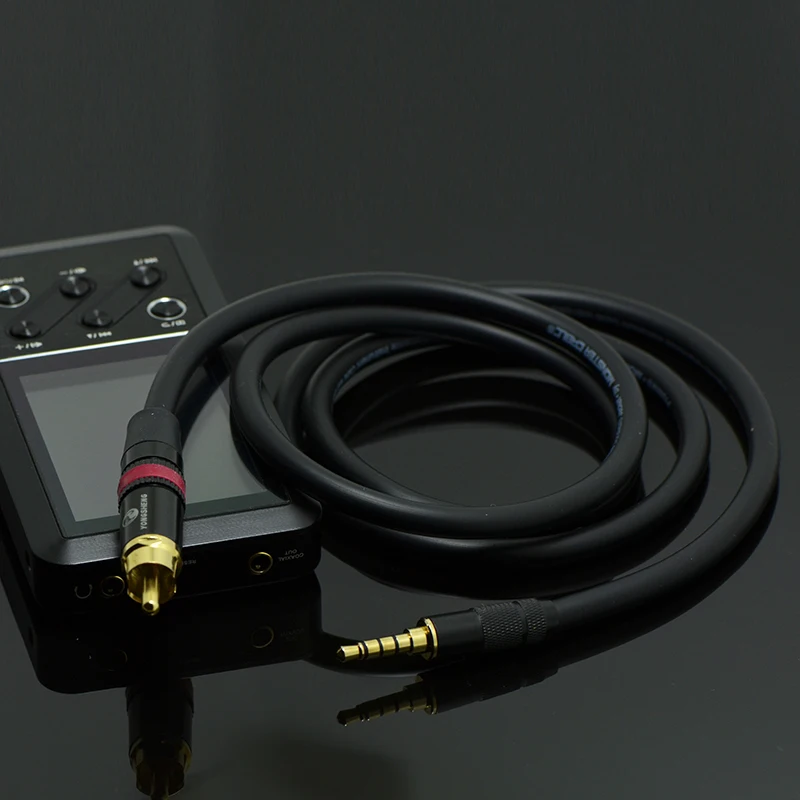 Фото Коаксиальный цифровой аудиокабель HIFI 3 5 мм к RCA SPDIF для Fiio X7 X3K X5K X3 X5 1st 2nd 3rd M9 M11 M15 E17