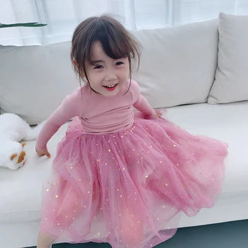 Baby Girls Dress Summer Fashion New Dress For Girls Pentagram Mesh Stitch Girl Vest Cute Girl Dress 
Baby Girls Dress Summer Fashion New Dress For Girls Pentagram Mesh Stitch Girl Vest Cute Girl Dress