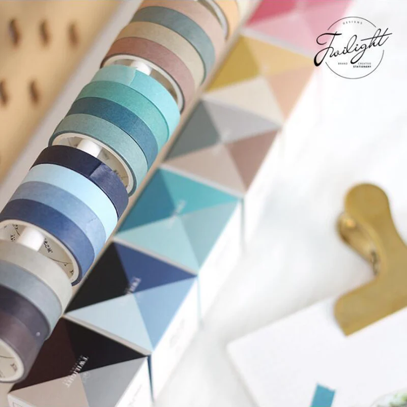 1PC 9mm*3m Twilight Washi Tape and Color Fall In Love Series Boxed Tape DIY Hand Account Decoration Japanese Paper
1PC 9mm*3m Twilight Washi Tape and Color Fall In Love Series Boxed Tape DIY Hand Account Decoration Japanese Paper