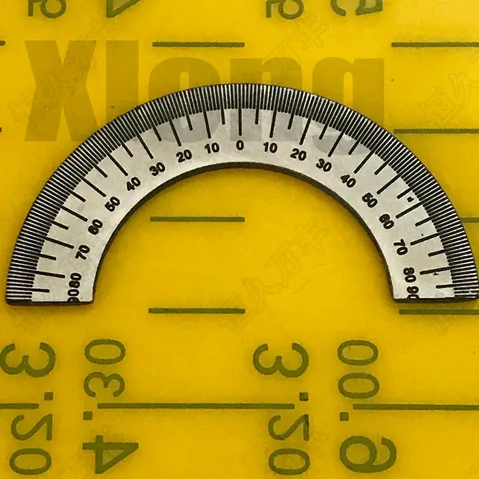 Outer Diameter: 49 Mm Semi-Circular Dial, Precision Semi-Circular Dial, Small Semi-Circular Angle Dial 49 # 31 # 2
Outer Diameter: 49 Mm Semi-Circular Dial, Precision Semi-Circular Dial, Small Semi-Circular Angle Dial 49 # 31 # 2