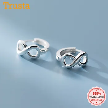 Trusta Genuine 925 Sterling Silver Fashion Sweet Infinite Ear Cuff Clip on Earring For Women Piercing Earing Jewelry Gift DS2333
Trusta Genuine 925 Sterling Silver Fashion Sweet Infinite Ear Cuff Clip on Earring For Women Piercing Earing Jewelry Gift DS2333