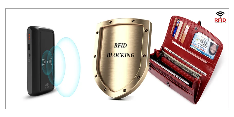 Rfid Wallet Genuine Leather Zipper Long Purse 2021 16 Rfid Wallet Genuine Leather Zipper Long Purse 2021 6