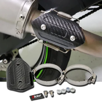Muffler Heat Shield CARBON FIBER Motorcycle Exhaust Protector Wrap For versys 650 escape z900 cbr250r gsxr 1000 k7 cb1300
Muffler Heat Shield CARBON FIBER Motorcycle Exhaust Protector Wrap For versys 650 escape z900 cbr250r gsxr 1000 k7 cb1300