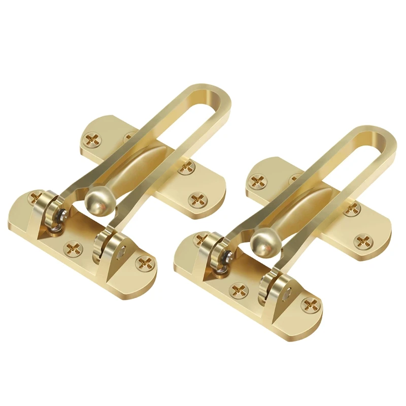2 Pack Home Security Door Lock Front Door Locks for Kids, Home Reinforcement Lock for Swing-In Doors, Thicken Solid Aluminium Al
2 Pack Home Security Door Lock Front Door Locks for Kids, Home Reinforcement Lock for Swing-In Doors, Thicken Solid Aluminium Al