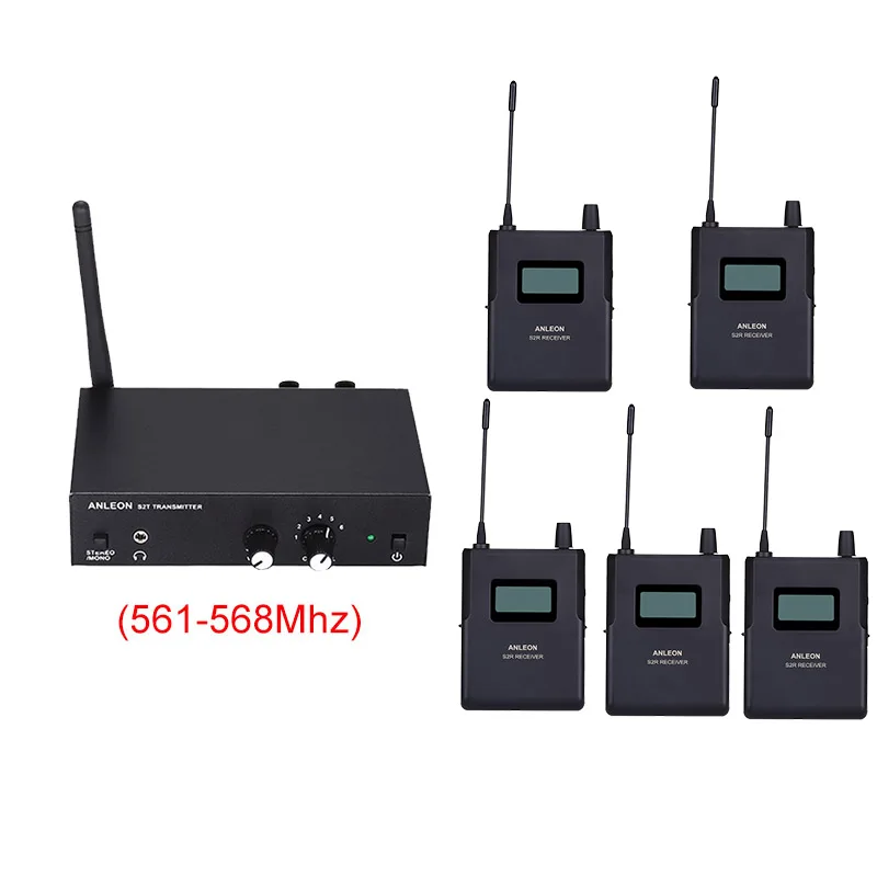 For ANLEON S2 UHF Stereo Wireless Monitor System 670-680MHZ 4 Frequencies Professional Digital Stage In-Ear Monitor System
For ANLEON S2 UHF Stereo Wireless Monitor System 670-680MHZ 4 Frequencies Professional Digital Stage In-Ear Monitor System