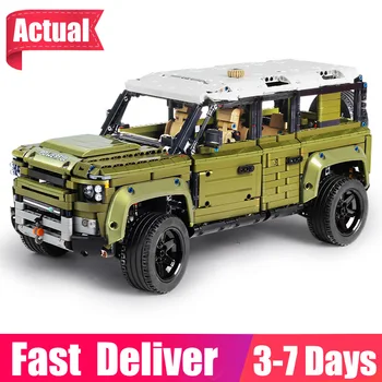 2020 IN Stock Mould King 2668 PCS 13175 Technic Land Car Rover Off-road Vehicle MOC 42110 Model Building Blocks Bricks Kids Toys
2020 IN Stock Mould King 2668 PCS 13175 Technic Land Car Rover Off-road Vehicle MOC 42110 Model Building Blocks Bricks Kids Toys