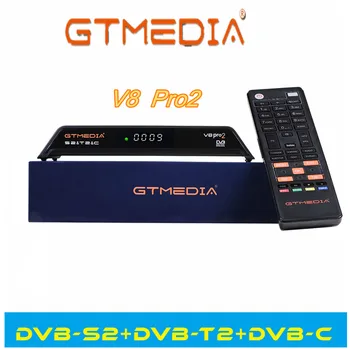 GTMedia V8 Pro2 DVB S2+T2+Cable Satellite Receiver Support PowerVu Biss Key 1080p Built-in WiFi Better Than Freesat v8 Peceptor
GTMedia V8 Pro2 DVB S2+T2+Cable Satellite Receiver Support PowerVu Biss Key 1080p Built-in WiFi Better Than Freesat v8 Peceptor
