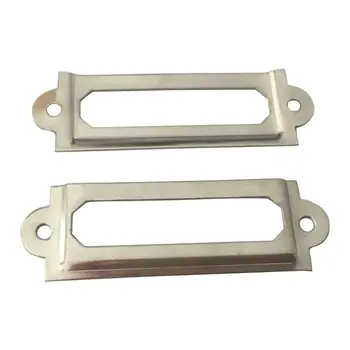 Name Card Holder Label Tag File Metal Frame Bracket for Office Drawer Cabinet C90E
Name Card Holder Label Tag File Metal Frame Bracket for Office Drawer Cabinet C90E