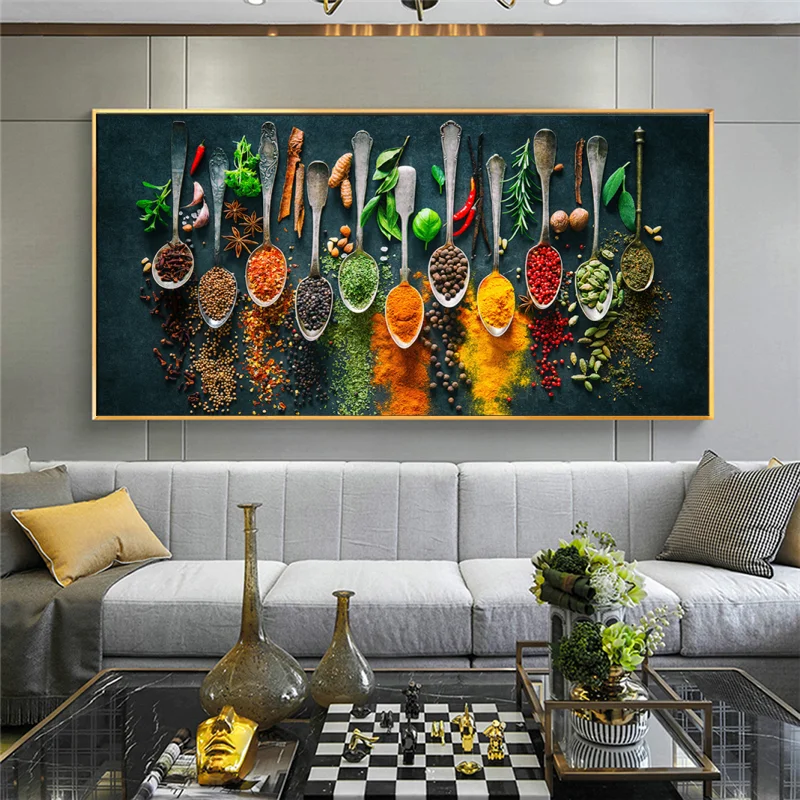 Herbs and Spices for Cooking Canvas Art Posters And Prints Kitchen theme Canvas Paintings On the Wall Art Pictures Cuadros Decor
Herbs and Spices for Cooking Canvas Art Posters And Prints Kitchen theme Canvas Paintings On the Wall Art Pictures Cuadros Decor