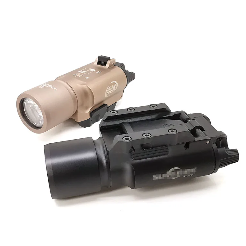 High Output Tactical hunting scope X300 Pistol Gun Light Weapon light Lanterna Airsoft Flashlight Fit 20mm Weaver Rail
High Output Tactical hunting scope X300 Pistol Gun Light Weapon light Lanterna Airsoft Flashlight Fit 20mm Weaver Rail