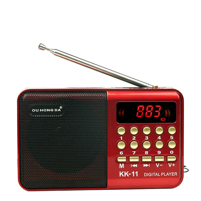 K11 Elderly Mini Radio Mp3 Card Multi-function Portable Recorder Stereo Receiver
K11 Elderly Mini Radio Mp3 Card Multi-function Portable Recorder Stereo Receiver