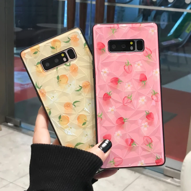 For Samsung Galaxy Note 9 8 Cartoon Strawberry Lemon Phone Cover 3D Diamond Pattern Cases For Samsung Galaxy S8 S9 S10 Plus S10e
For Samsung Galaxy Note 9 8 Cartoon Strawberry Lemon Phone Cover 3D Diamond Pattern Cases For Samsung Galaxy S8 S9 S10 Plus S10e