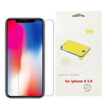 100pcs/lot for iPhone X Clear Screen Protector screen guard with retailer package
100pcs/lot for iPhone X Clear Screen Protector screen guard with retailer package