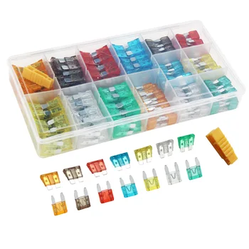221PCS Auto Car Blade Fuses Automobile Cars Security Fuse Standard Assortment Using For Small-sized Car
221PCS Auto Car Blade Fuses Automobile Cars Security Fuse Standard Assortment Using For Small-sized Car
