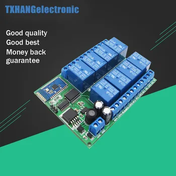 8 Channel 12V Bluetooth Relay Android Mobile Remote control Switch Motor Light diy electronics
8 Channel 12V Bluetooth Relay Android Mobile Remote control Switch Motor Light diy electronics